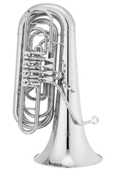 Jupiter - JTU1140 BBb 3/4 Size Tuba - Silver-Plated