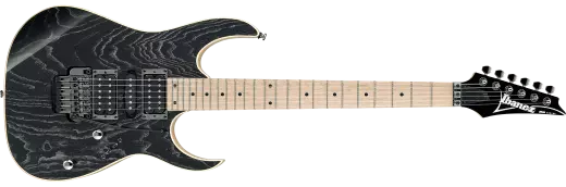 Ibanez - Guitare électrique RG370AHMZ - Silver Wave Black