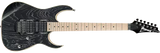 Ibanez - Guitare électrique RG370AHMZ - Silver Wave Black
