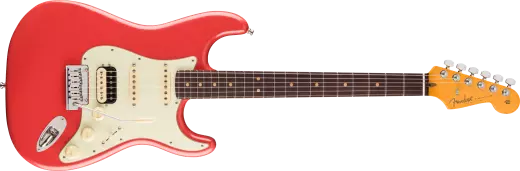Fender - American Ultra Luxe 60s Stratocaster HSS, touche palissandre - Fiesta Red