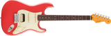 Fender - American Ultra Luxe 60s Stratocaster HSS, touche palissandre - Fiesta Red