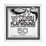Corde simple pour basse électrique Ernie Ball .050 Slinky Flatwound