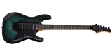 Kramer - Guitare électrique Volante Quilt HSFR avec housse - Aqua Burst