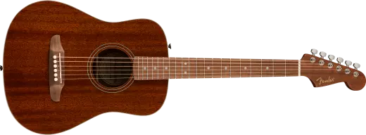 Fender - Mini guitare acoustique California Standard Redondo avec housse - Sapele naturel