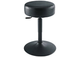 Tabouret de piano rond K &amp; M Stands - Similicuir noir