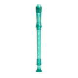 Flûte à bec soprano Yamaha, doigté allemand, bleu translucide