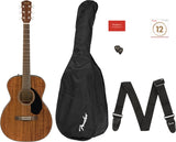 Fender - CC-60S Concert Pack V2 - Acoustique tout acajou