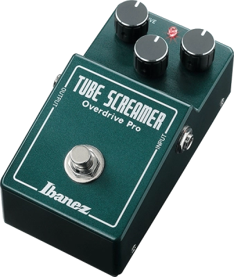 Pédale d'overdrive Ibanez Tube Screamer Pro câblée à la main