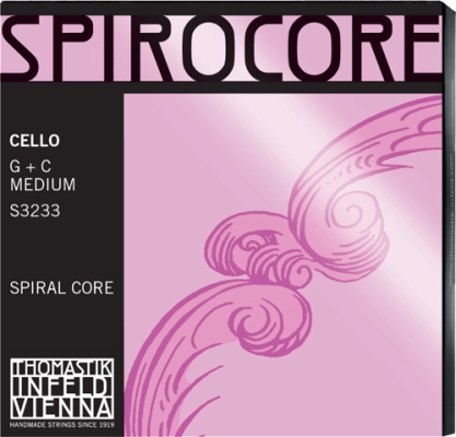 Thomastik-Infeld - Jeu de cordes Spirocore pour violoncelle (sol et do)