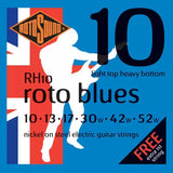 Rotosound - Cordes électriques Nickel 10-52 Light Top Heavy Bottom