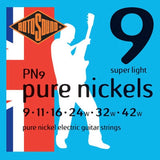 Rotosound - Cordes de guitare en nickel pur 9-42
