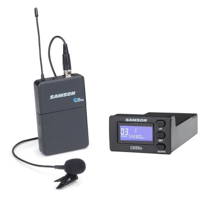 Samson - Concert 88a Wireless Lavalier Microphone System for XP310w or XP312w - D-Band