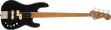 Charvel Guitars - Basse San Dimas Pro-Mod PJ IV, touche en érable caramélisé - Noir satiné