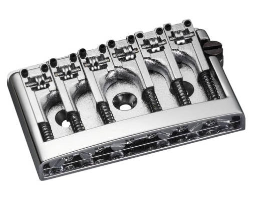 Schaller - 3D-6 Guitar Bridge - Chrome