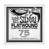 Corde simple pour basse électrique Ernie Ball .075 Slinky Flatwound