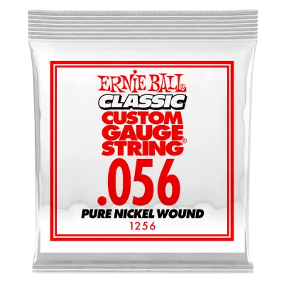 Ernie Ball - Corde simple en nickel pur - .056w