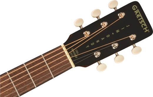 Gretsch Guitars - Deltoluxe Dreadnought with Walnut Fingerboard - Black Top 2711230511