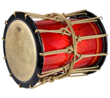 Remo - Katsugi Okedaiko Rope Tuned Drum - Red Dragon - 20x13.5