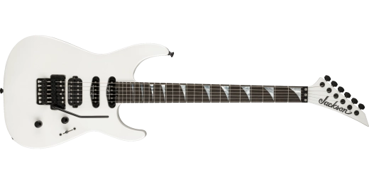 Jackson Guitars - American Series Soloist SL3, touche ébène - Platinum Pearl