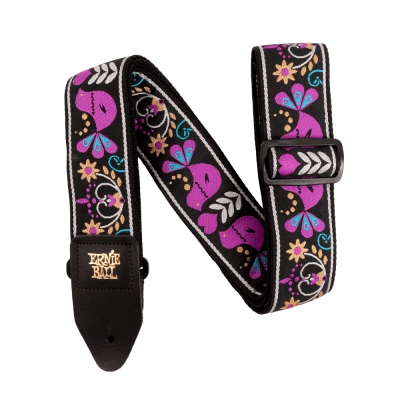 Bretelle Ernie Ball - Purple Bird Lupin Jacquard