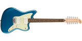 Squier - Paranormal Jazzmaster XII, touche en laurier - Bleu Lake Placid