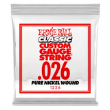Ernie Ball - Corde simple en nickel pur - .026w