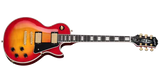 Epiphone - Guitare électrique Les Paul Custom Heritage avec housse - Cherry Sunburst