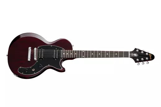 Gibson - Guitare électrique Les Paul Music City Special 50e anniversaire avec étui souple - Rouge vin