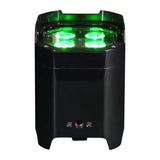 American DJ - Element HEXIP - Projecteur PAR LED intérieur/extérieur alimenté par batterie avec DMX sans fil WiFLY EXR - Noir
