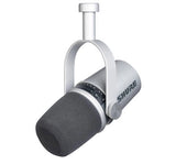 Shure - Microphone dynamique de podcasting MV7 XLR/USB - Argent