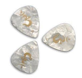 Médiators PRS Guitars - Blanc nacré (paquet de 12) - Épais
