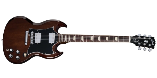 Gibson - Guitare électrique SG Standard avec housse - Noyer foncé