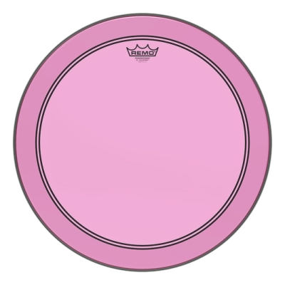 Peau de grosse caisse Remo - Powerstroke P3 Colortone - Rose - 20
