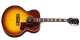 Gibson - SJ-200 Studio Rosewood Acoustic/Electric Guitar with Hardshell Case - Satin Rosewood Burst