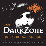 Rotosound - Cordes de guitare électrique personnalisées Dark Zone 10-60