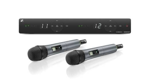 Sennheiser - Kit vocal sans fil XS 1 avec 2 microphones dynamiques e825