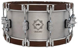 Caisse claire Pacific Drums - Concept Select 6,5x14 - Aluminium 3 mm avec cercles en noyer