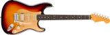 Fender - American Ultra II Stratocaster HSS, touche ébène avec étui - Ultraburst
