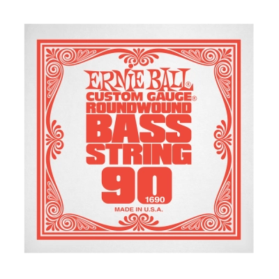 Corde simple pour basse électrique Ernie Ball .090 nickelée