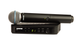 Shure - BLX24/B58 Wireless Vocal System with Beta 58A Microphone (J11: 596-616 MHz)