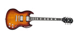 Epiphone - Guitare électrique SG Modern Figured avec housse - Mojave Burst
