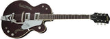 Guitares Gretsch - G6119T-62GE Vintage Select Edition 1962 Tennessee Rose avec Bigsby, TV Jones, Dark Cherry Stain