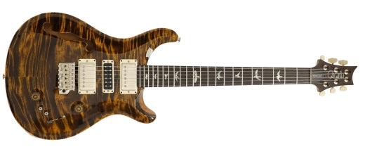 PRS Guitars - Guitare électrique semi-creuse spéciale avec étui rigide - Yellow Tiger