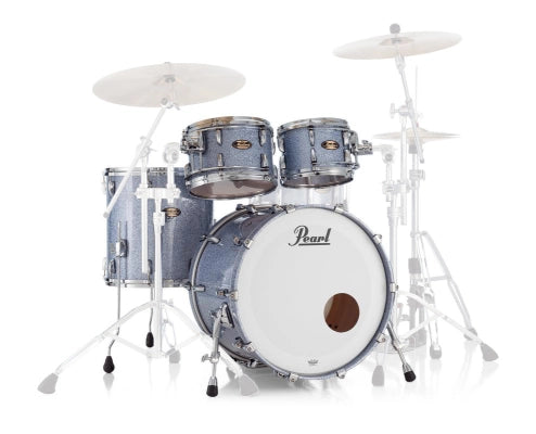 Pearl - Masters Maple/Gum 4-Piece Shell Pack (22,10,12,16) - Crystal Rain