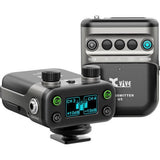 Xvive Audio - U5 Système audio sans fil pour vidéo avec émetteur, microphone et récepteur