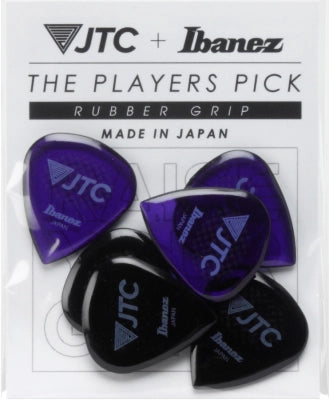 Ibanez - Pack de 6 pédales Jam Track Central Players - 2,5 mm, assorties