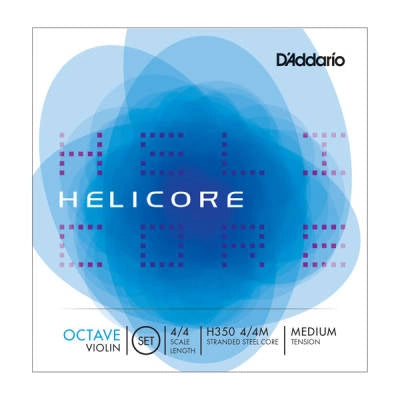 D'Addario Orchestral - Helicore Vlolin Cordes octaves à tension moyenne 4/4