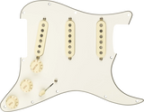 Fender - Pre-Wired Strat Pickguard Custom Shop Fat 50s SSS 11 Hole - Parchment