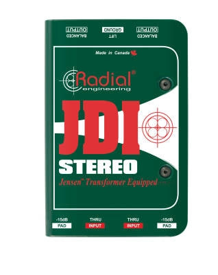Radial - DI passive stéréo JDI