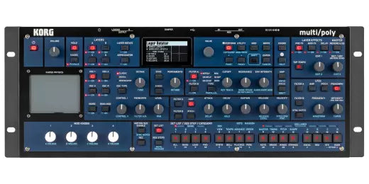 Korg - Synthétiseur à modélisation analogique Multipoly